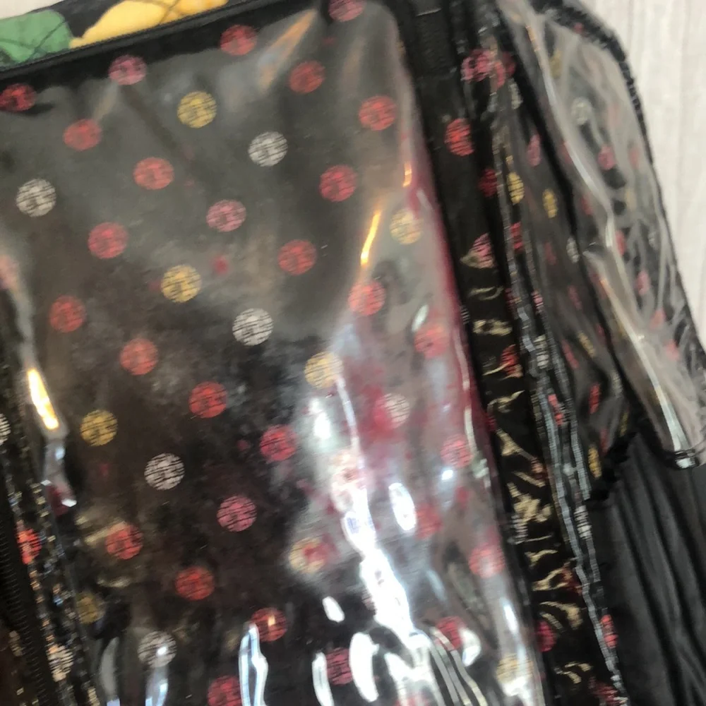 VERA BRADLEY large Havanna Rose  & THIRTY ONE make up case cosmetic travel bags